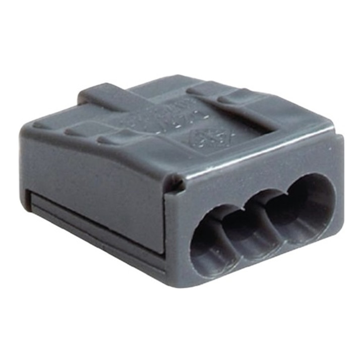Steck-Klemmen 5x1,0-2,5mm² pour conducteur cuivre gris -40/b100°C