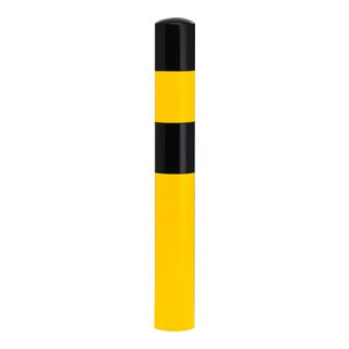 Bornes Moravia L acier noir/jaune 159 x 1600 mm