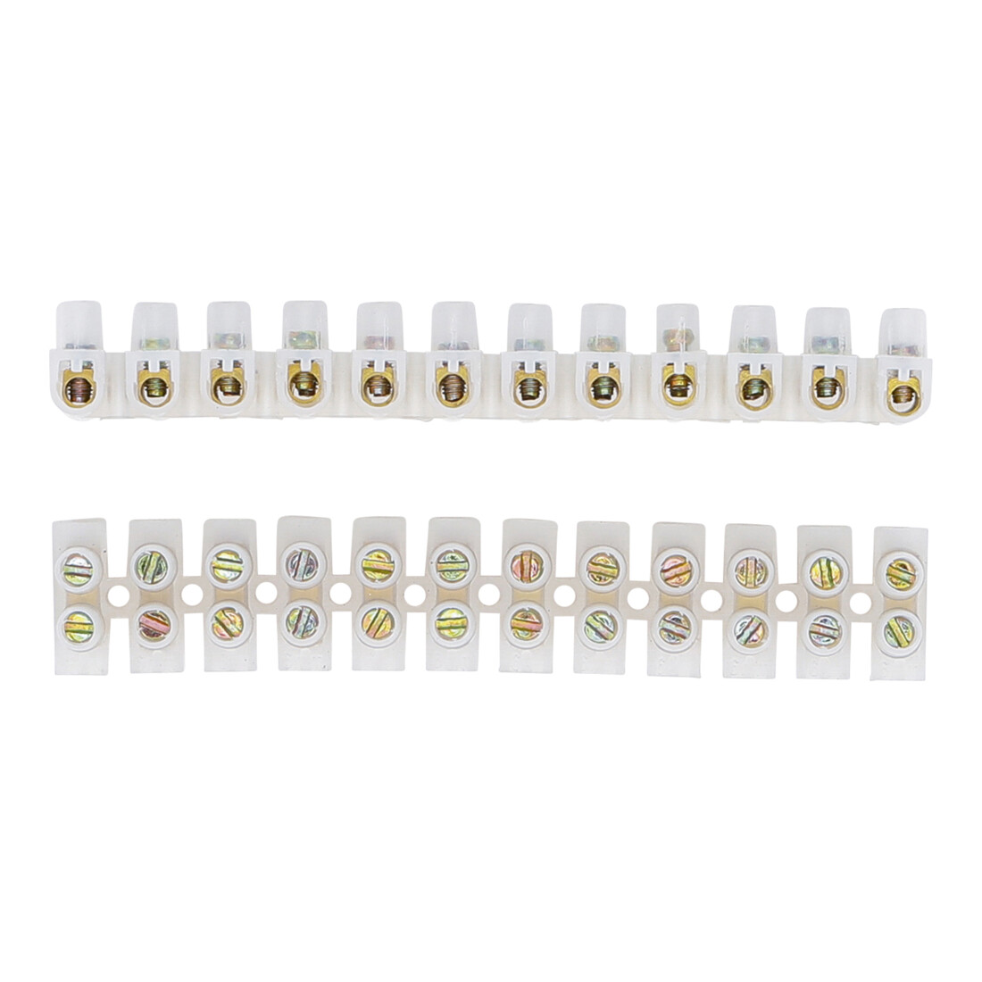 Borniers 4,0 mm² 6 Amp. 2 pièces bloc de 12 BGS Do it yourself