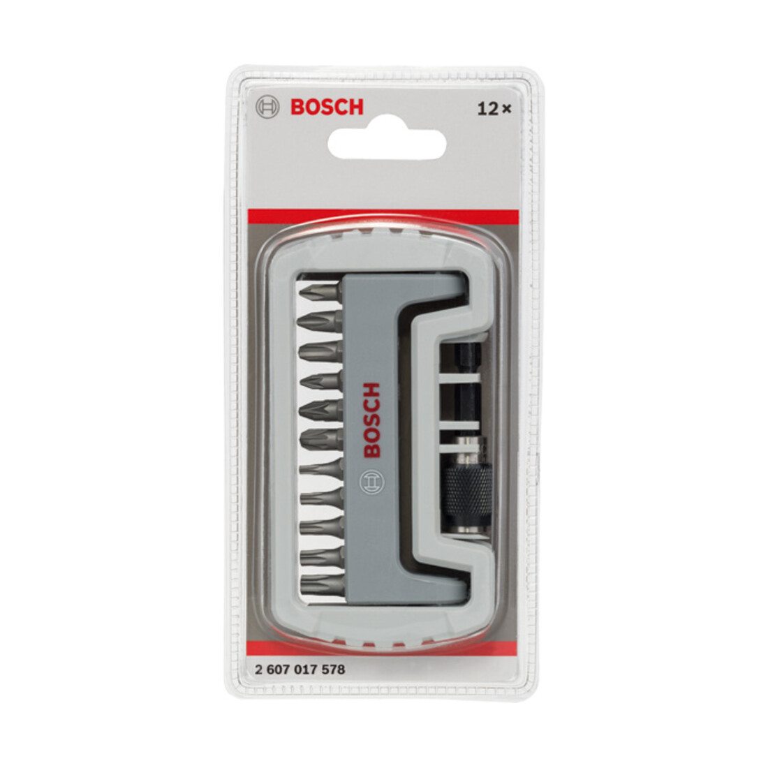Bosch 11‑tlg. Extra Hard Kompaktes Schrauberbit-Set mit Bithalter
