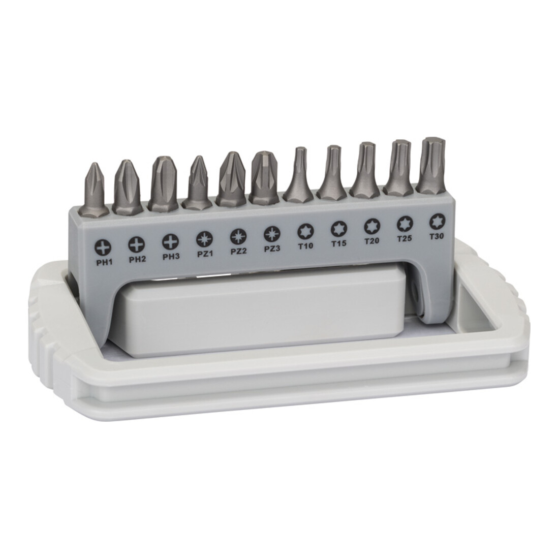 Bosch 11‑tlg. Extra Hard Kompaktes Schrauberbit-Set mit Bithalter