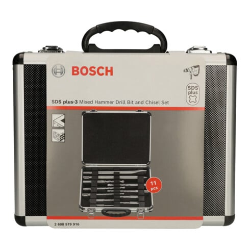 Bosch 11-tlg Hammerbohrer- und Meißel-Set SDS plus-3