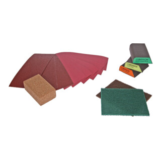Bosch 15-delige projectbox, handschuren, 3 x K60, 3 x K120, 3 x K240