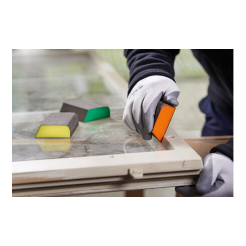 Bosch 15-delige projectbox, handschuren, 3 x K60, 3 x K120, 3 x K240