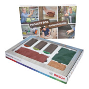 Bosch 15-delige projectbox, handschuren, 3 x K60, 3 x K120, 3 x K240-2