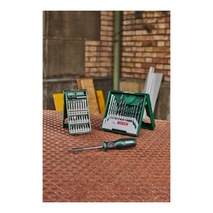 Bosch 25+15+1 Mini-X-Line Set plus Griff