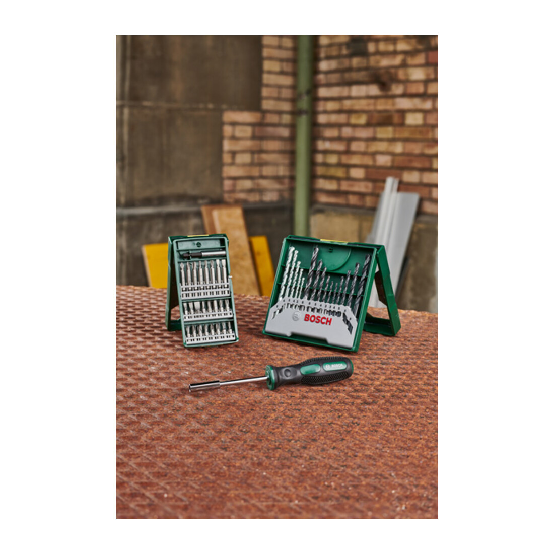 Bosch 25+15+1 Mini-X-Line Set plus Griff