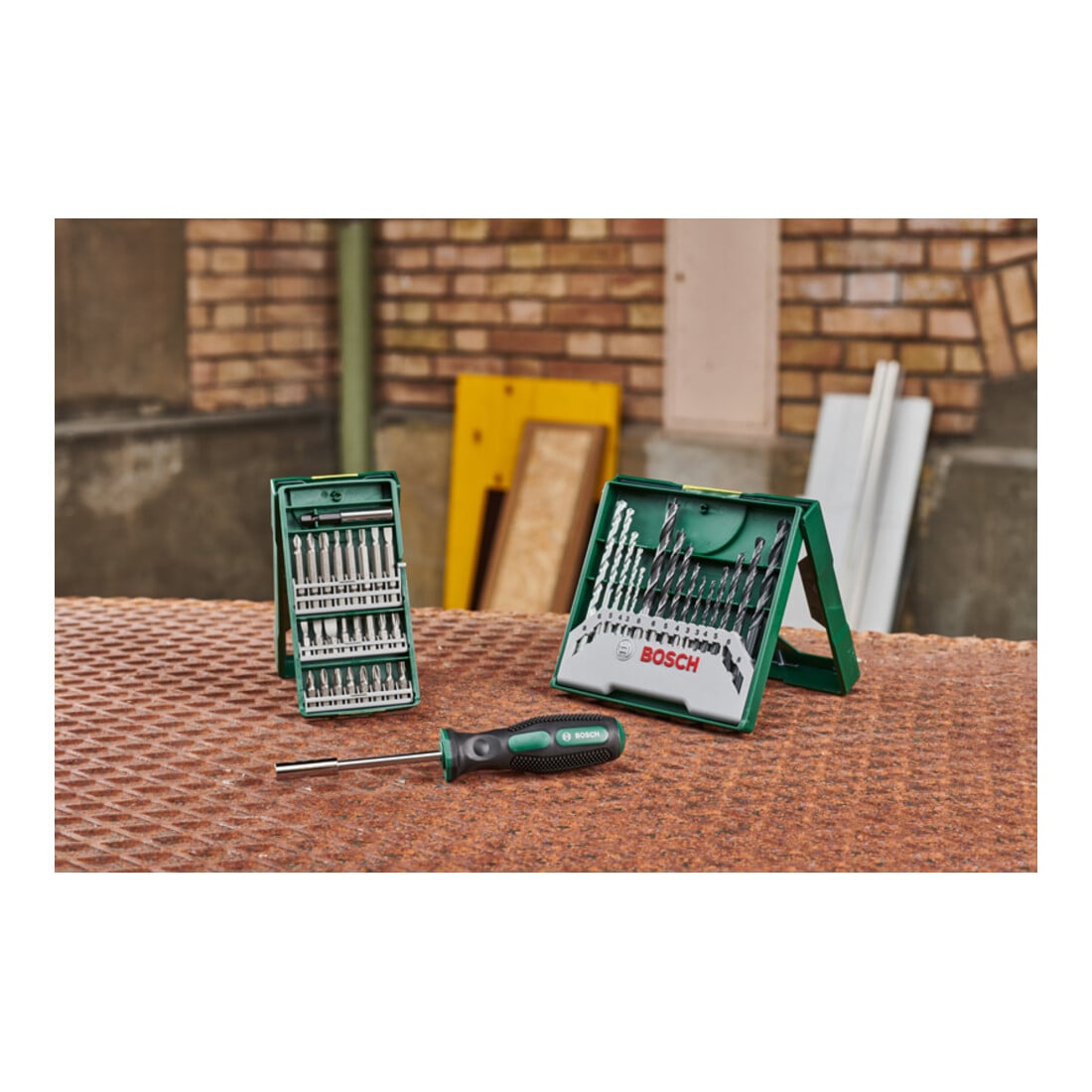 Bosch 25+15+1 Mini-X-Line Set plus Griff