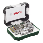 Bosch 26-teiliges Schrauberbit- und Ratschen-Set 2607017322-4