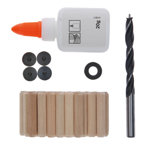 Bosch 32-tlg. Holzdübel-Set, 8 mm