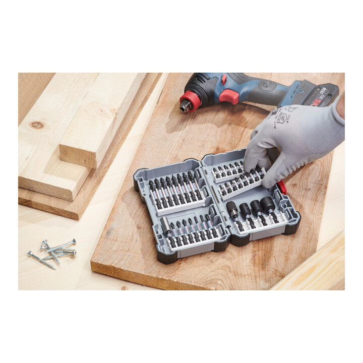 Bosch 36-teilige Pick and Click Schrauberbit-Sets Impact Control