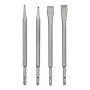 Bosch 4-teiliges Meißelset mit SDS plus Aufnahme, 2x Spitzmeißel + 2x Flachmeißel-4