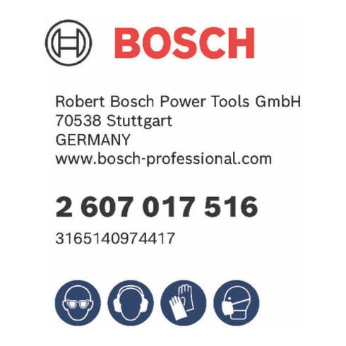 Bosch 4-teiliges Meißelset mit SDS plus Aufnahme, 2x Spitzmeißel + 2x Flachmeißel