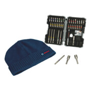 Bosch 43 tlg. Schrauberbit-Set inkl. gratis Bosch Beanie