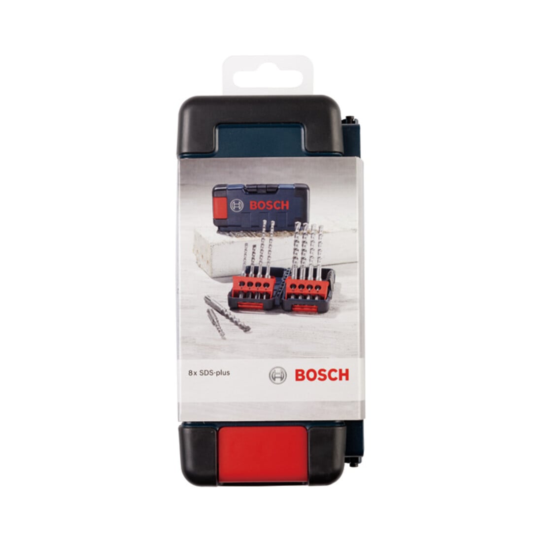 Bosch 8-tlg. Hammerbohrer-Set SDS plus-3, Tough Box