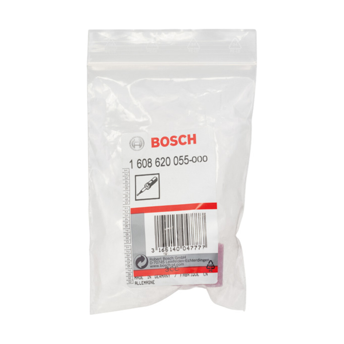 Bosch aanzetpunt cilindrisch middelhard 6 mm 60 25 mm 20 mm