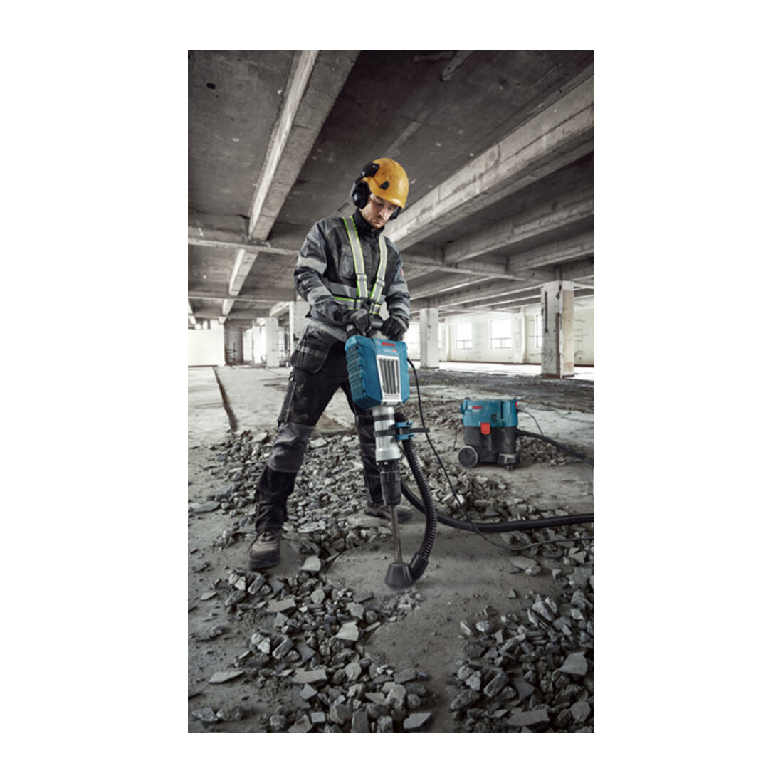 Bosch Abbruchhammer GSH 14 C im Handwerkerkoffer