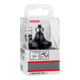 Bosch Abrundfräser 1/4", R1 12,7 mm, D 38,1 mm, L 18,6 mm, G 60 mm