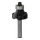Bosch Abrundfräser 1/4", R1 6,3 mm, D 25,4 mm, L 13,2 mm, G 54 mm
