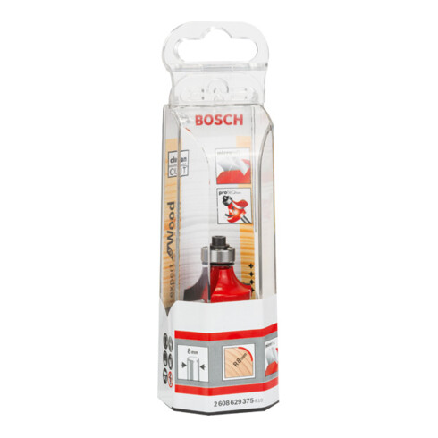 Bosch Abrundfräser Expert for Wood 8 mm D 28,6 mm R1 8 mm L 12,7 mm G 55 mm
