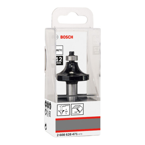 Bosch Abrundfräser Standard for Wood 12 mm R1 12 mm L 19 mm G 70 mm