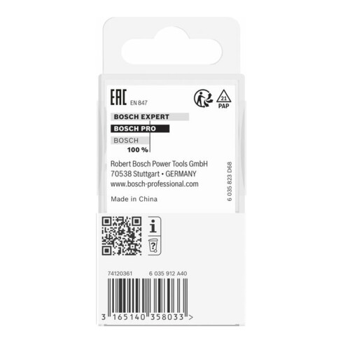 Bosch Abrundfräser Standard for Wood 8 mm R1 10 mm L 16,5 mm G 57 mm