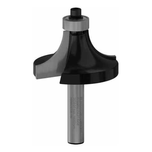 Bosch Abrundfräser Standard for Wood 8 mm R1 15 mm L 22 mm G 66 mm