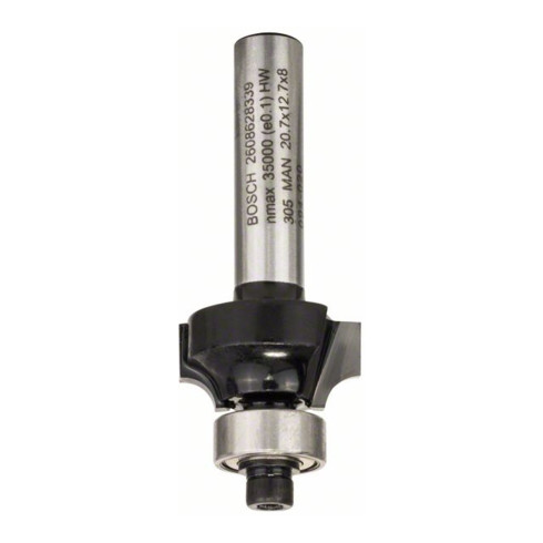 Bosch Abrundfräser Standard for Wood 8 mm R1 4 mm L 10,5 mm G 53 mm