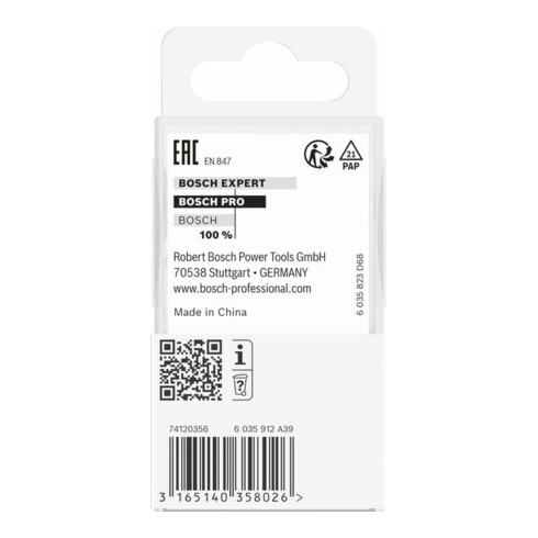 Bosch Abrundfräser Standard for Wood 8 mm R1 8 mm L 15,2 mm G 53 mm