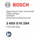 Bosch Absaugeinrichtung für Stichsägen Absaug-Set für GST BCE/150 CE-5