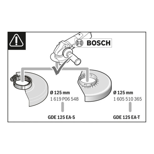 Bosch Absaughaube Easy-Adjust GDE 125 EA-S Systemzubehör
