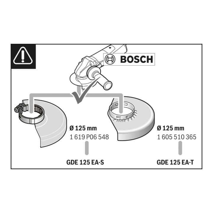 Bosch Absaughaube Easy-Adjust GDE 125 EA-T Systemzubehör