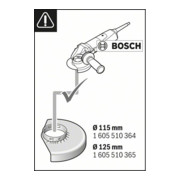 Bosch Absaughaube Full Cover GDE 115/125 FC-T Systemzubehör-4