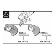 Bosch Absaughaube Full Cover GDE 230 FC-S Systemzubehör-4