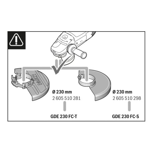 Bosch Absaughaube Full Cover GDE 230 FC-S Systemzubehör