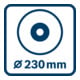 Bosch Absaughaube Full Cover GDE 230 FC-T Systemzubehör