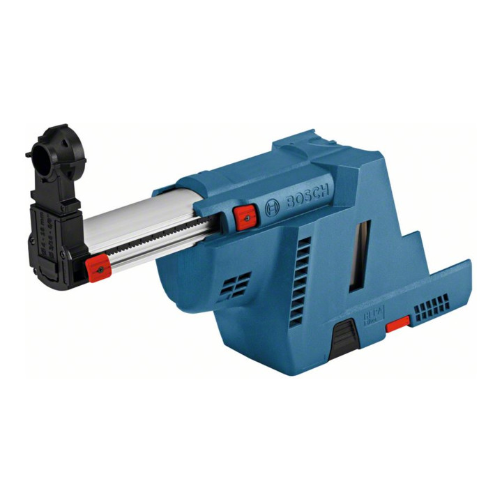 Set Bosch Absaugvorrichtung GDE 18V-16 + 7tlg. Robust Line Holzspiralbohrer-Set + 7tlg. Robust Line Betonbohrer-Set