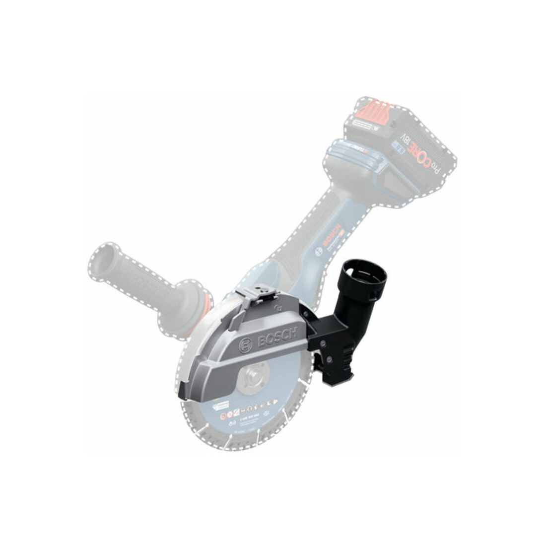 Bosch Accessoires système pour grandes meuleuses d’angle GDE 180-CG