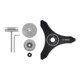 Bosch Accessoires voor accu-bosmaaier 3T Brushcutter mes set