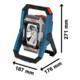 Bosch Accu-bouwlamp GLI18V-3000