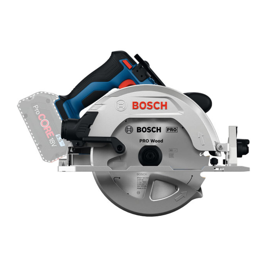 Bosch Accu-cirkelzaag GKS 18V-68-2