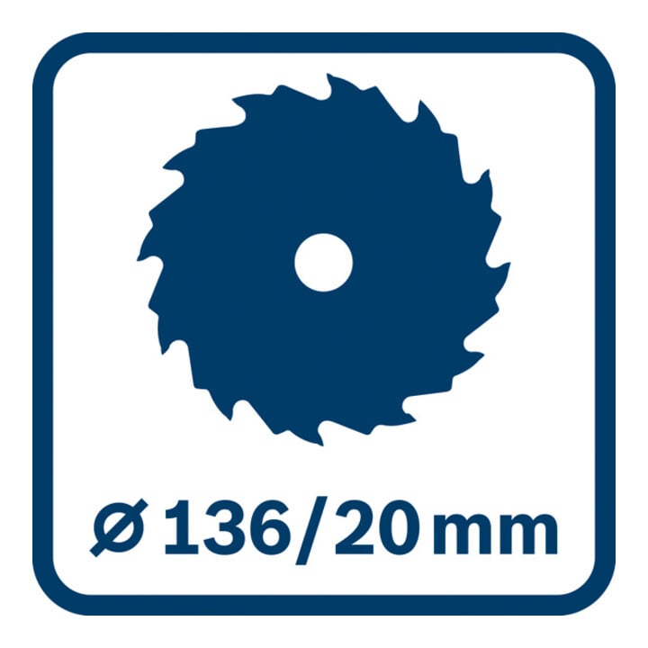 Bosch Accu-cirkelzaag GKS 18V-68-2