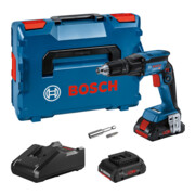 Bosch Accu-gipsplaatschroevendraaier GTB 18V-45, 2 x ProCORE18V 4.0Ah accu, lader en L-BOXX