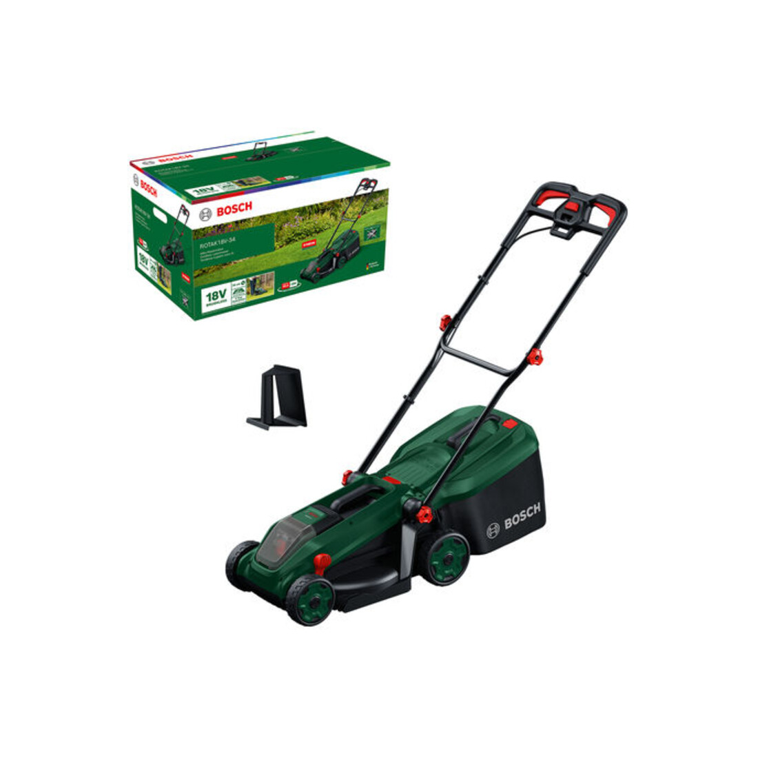 Bosch Accu-grasmaaier ROTAK18V-34