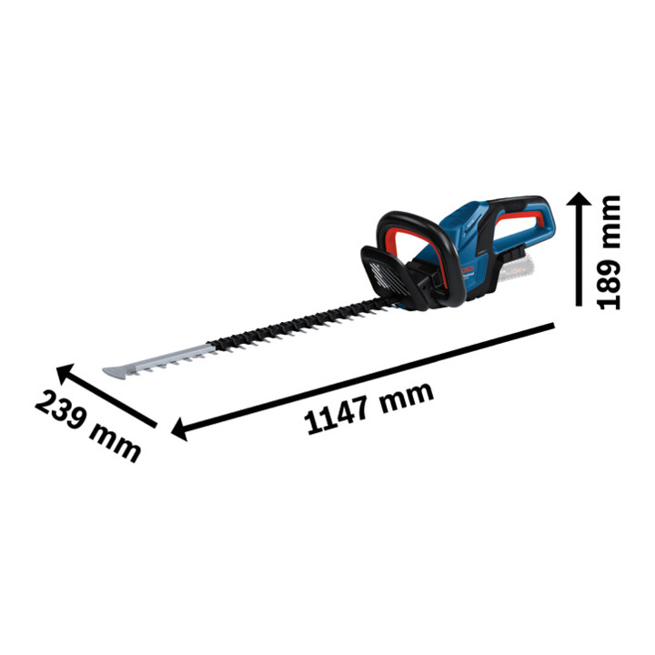 Bosch Accu-haagschaar GHE 18V-60