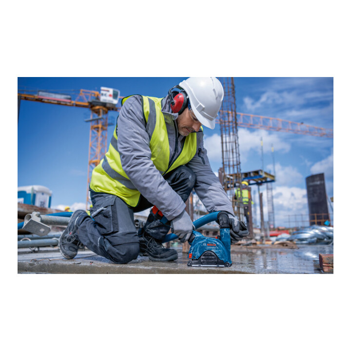 Bosch Accu-haakse slijper BITURBO met X-LOCK GWX 18V-15 PSC