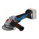 Bosch accu haakse slijper GWS 18V-10 PC soloversie-2