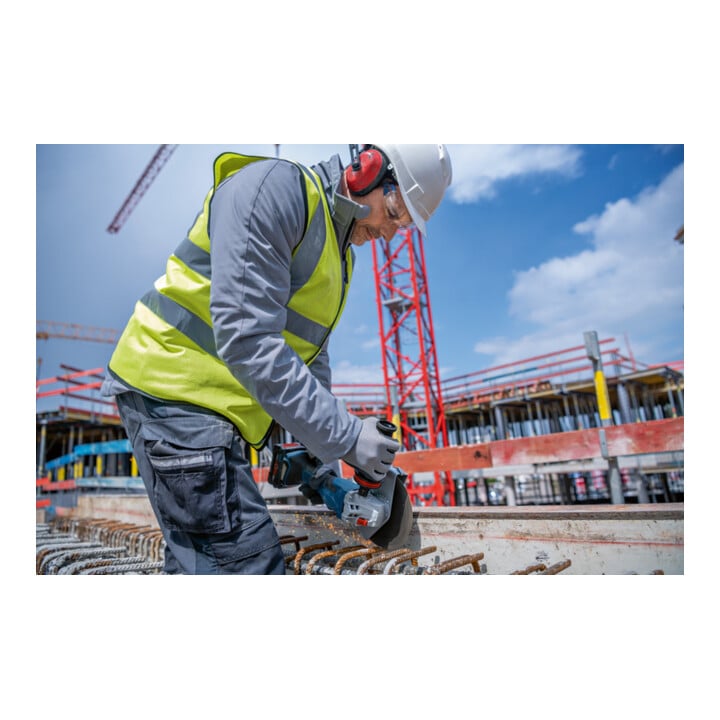 Bosch Accu-haakse slijper GWS 18V-180 P zonder accu pack