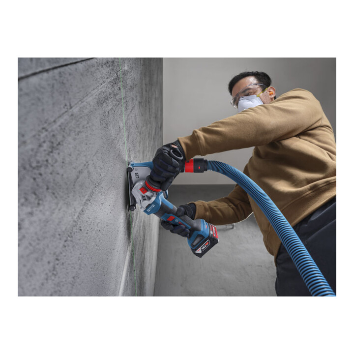 Bosch Accu-haakse slijper GWS18V-11PS in L-BOXX