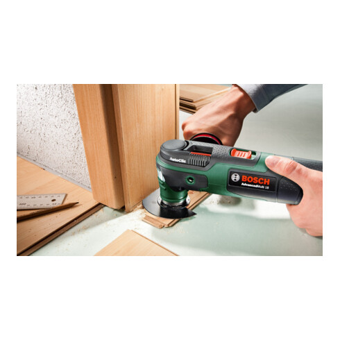 Bosch accu-multitalent AdvancedMulti 18, met 1 x PBA 18V 2,5 Ah accu